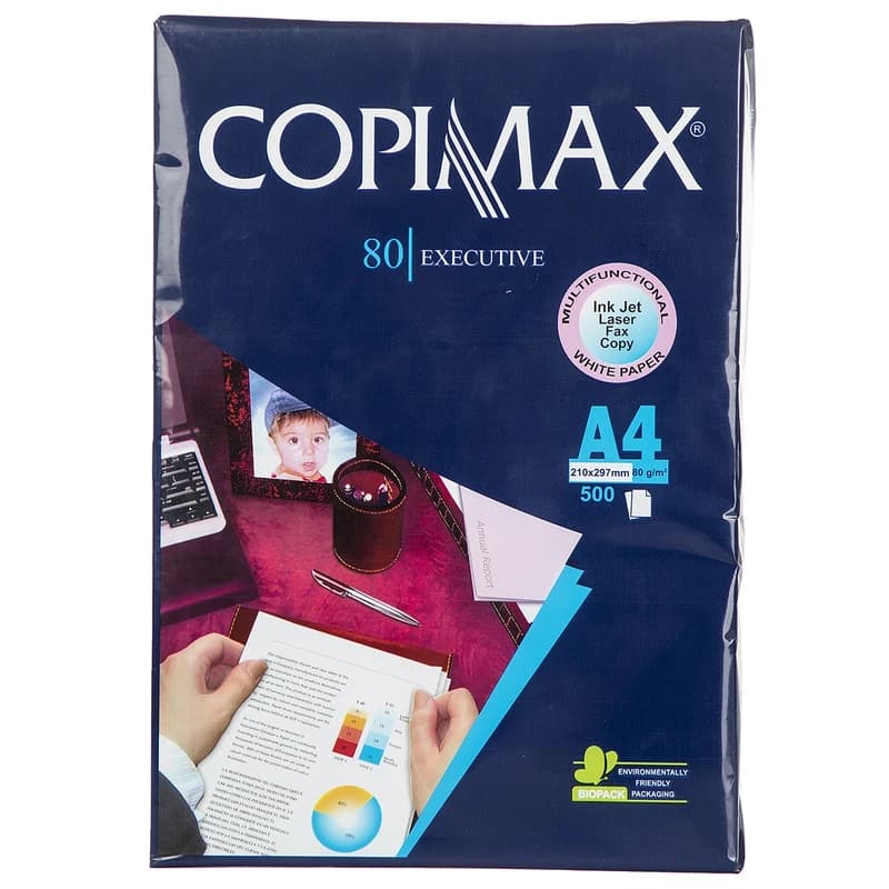 کاغذ A4 کپی مکس بسته 50 عددی 80گرمی