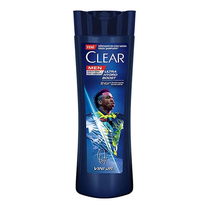 شامپو مردانه ضدشوره و آبرسان کلیر Clear مدل Ultra کلییر 350 میل
