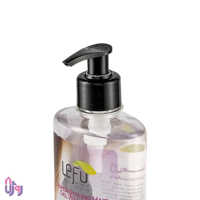 واکس ژل مو لفو LEFU مدل گریس مو پمپی Hair Grease Gel Wax Pump حجم 450 میلی لیتر — تصویر ۳