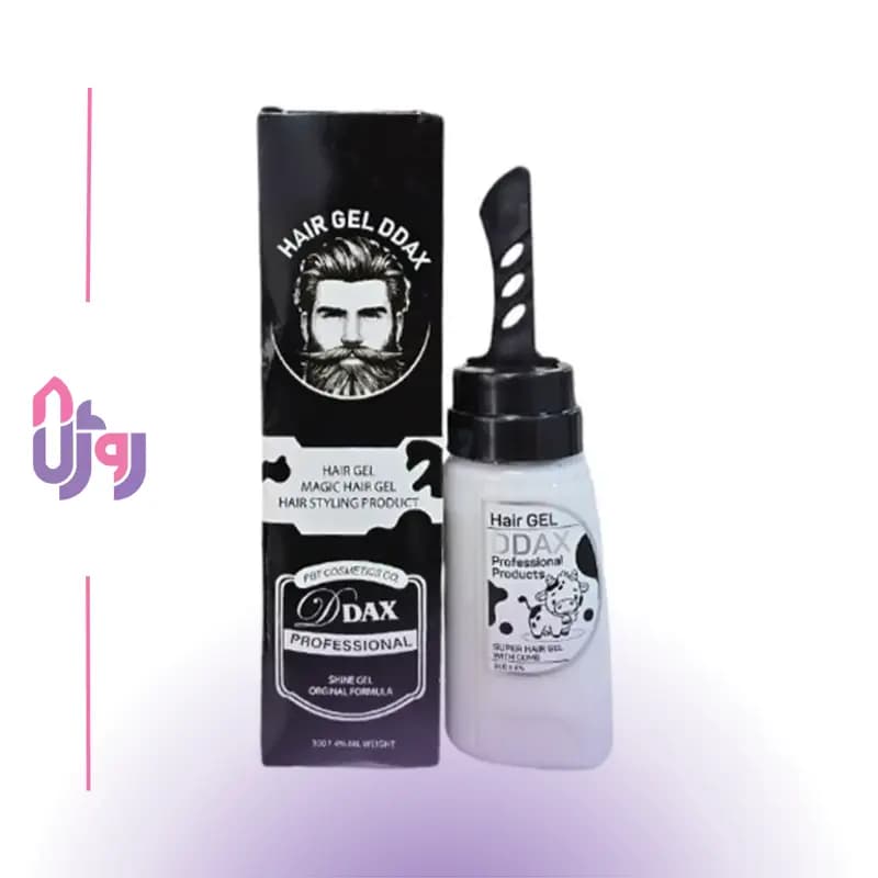ژل مو دی داکس DDAX مدل شانه جادوئی Magic Hair Gel Shine Original Formula حجم 300 میلی‌لیتر