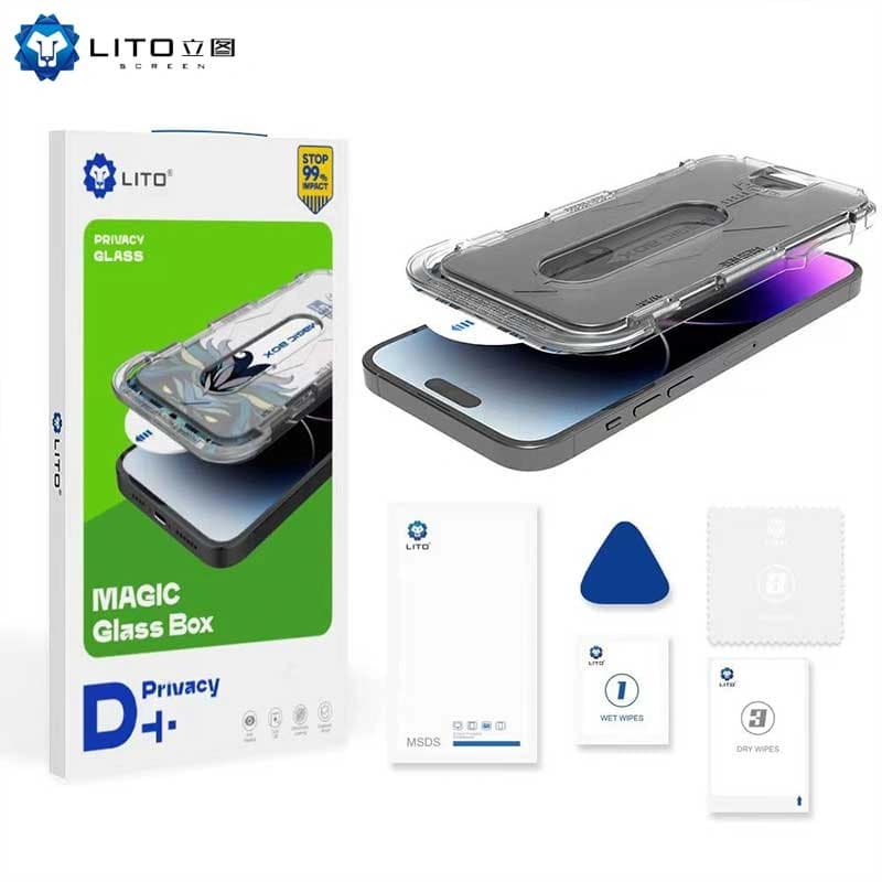 گلس آيفون 11پرو مکس برند LITO مدل D+ PRIVACY