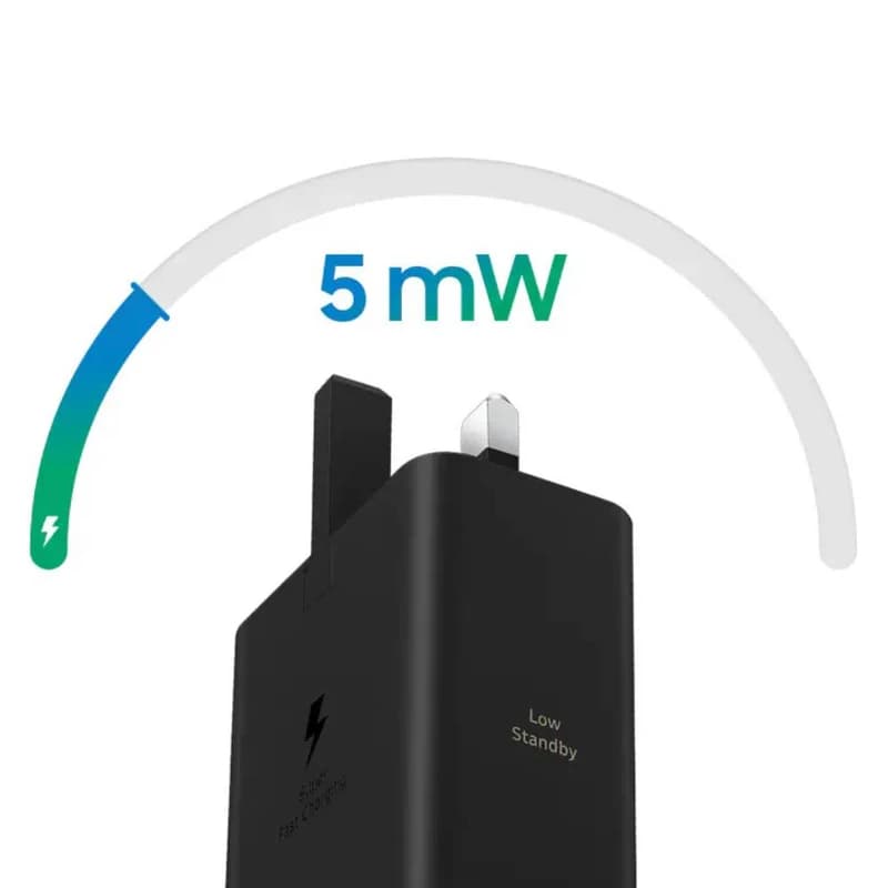آداپتور سامسونگ 60W هاي کپي مشکي — تصویر ۶