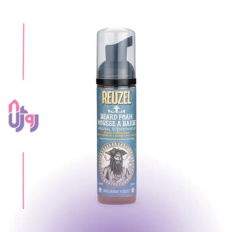فوم نرم کننده ریش ریزول REUZEL مدل Beard Foam Original Scent حجم 70 میل