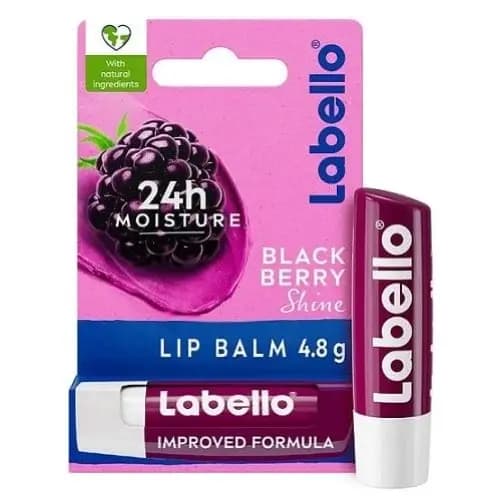 رژ بالم لب پیچی لبلو مدل BLACK BERRY SHINE 4/8 گرم