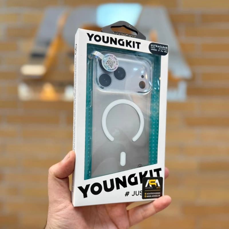 قاب آيفون 17/18 پرومکس برند YOUNGKIT مدل HD MAGNETIC — تصویر ۳