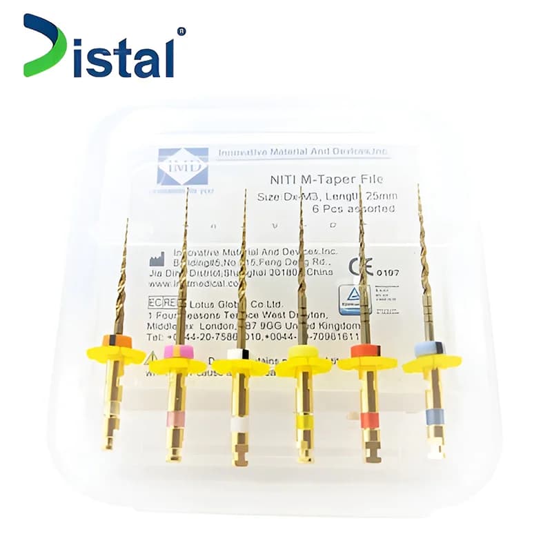 فایل روتاری گلد IMD – NiTi M-Taper GOLD