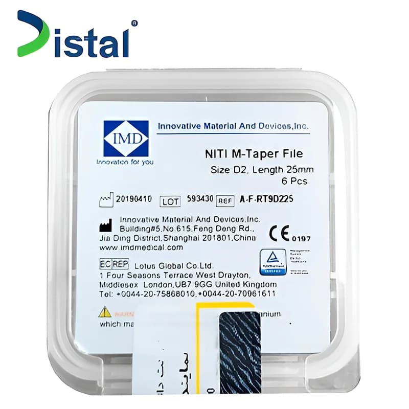 فایل روتاری گلد IMD – NiTi M-Taper GOLD — تصویر ۲