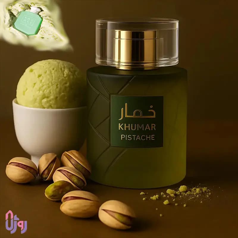 عطر ادوپرفیوم وادی الخلیج Wadi Al Khaleej مدل خمار پیستاچ KHUMAR PISTACHE حجم 100میلیلیتر — تصویر ۴