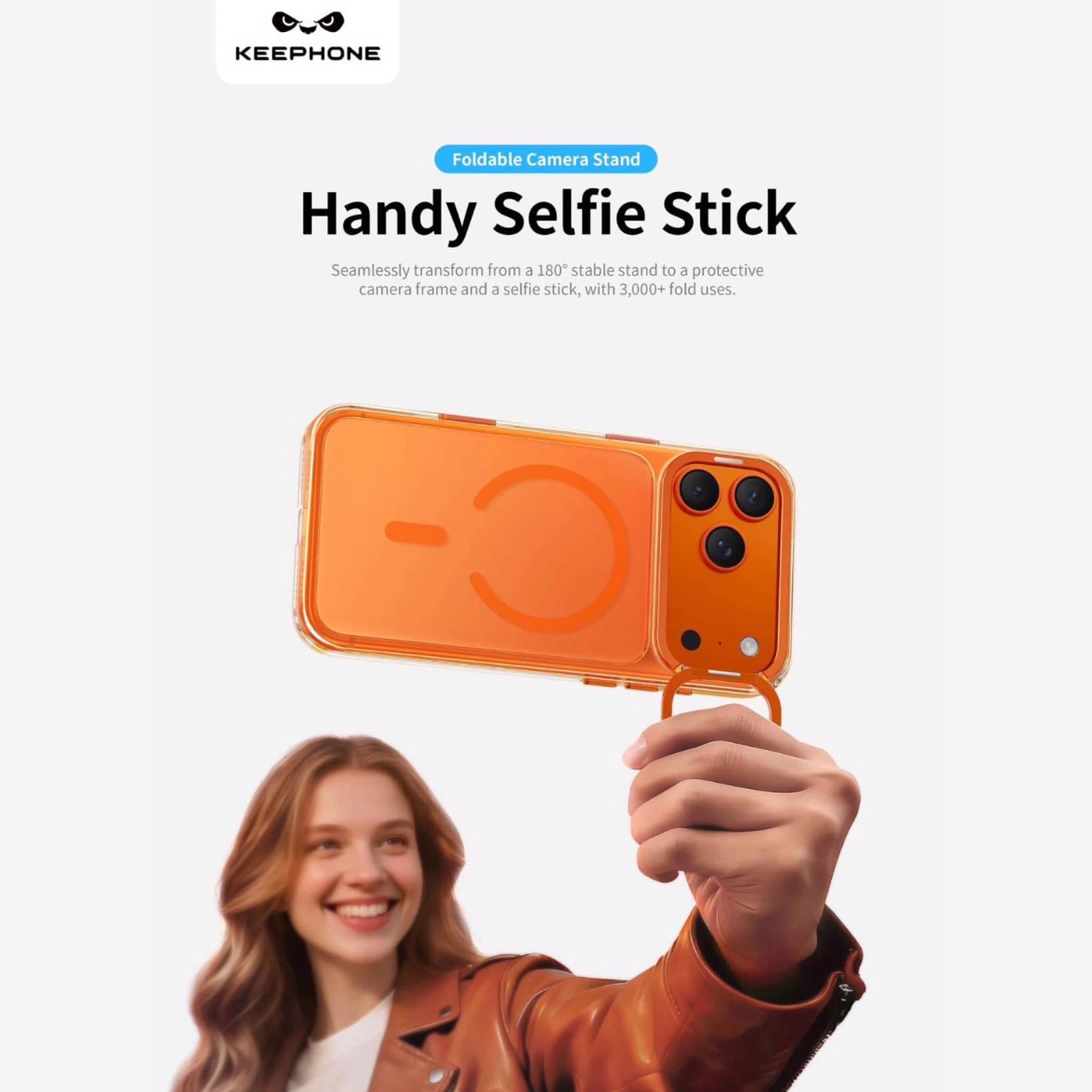 قاب آيفون 17/18 پرومکس برند KEEPPHONE مدل MAGICCAM — تصویر ۶