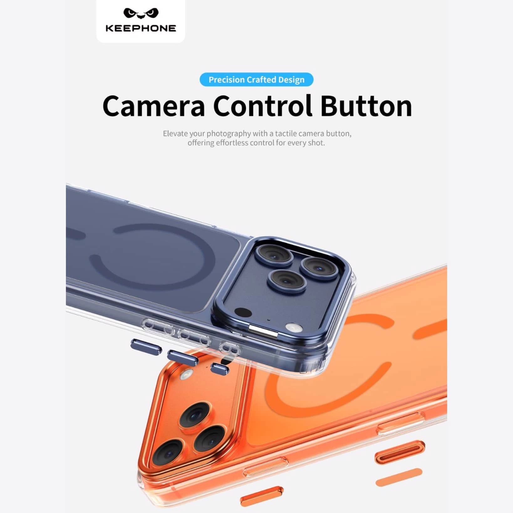قاب آيفون 17/18 پرومکس برند KEEPPHONE مدل MAGICCAM — تصویر ۳