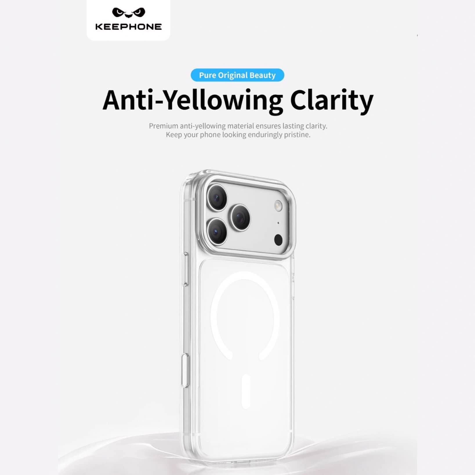 قاب آيفون 17/18 پرومکس برند KEEPPHONE مدل MAGICCAM — تصویر ۸
