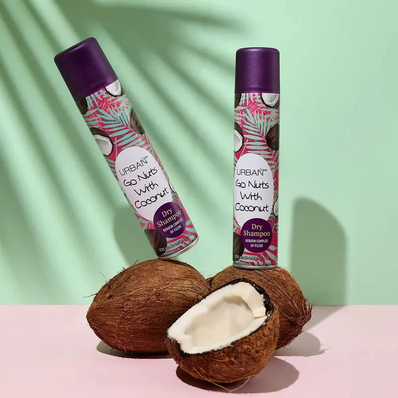 شامپو خشک نارگیل اربن کر مدل Go Nuts With Coconut | حجم 200 میل — تصویر ۴