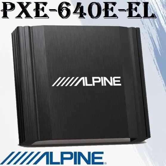 PXE-640E-EL آمپلی فایر پروسسور آلپاین Alpine