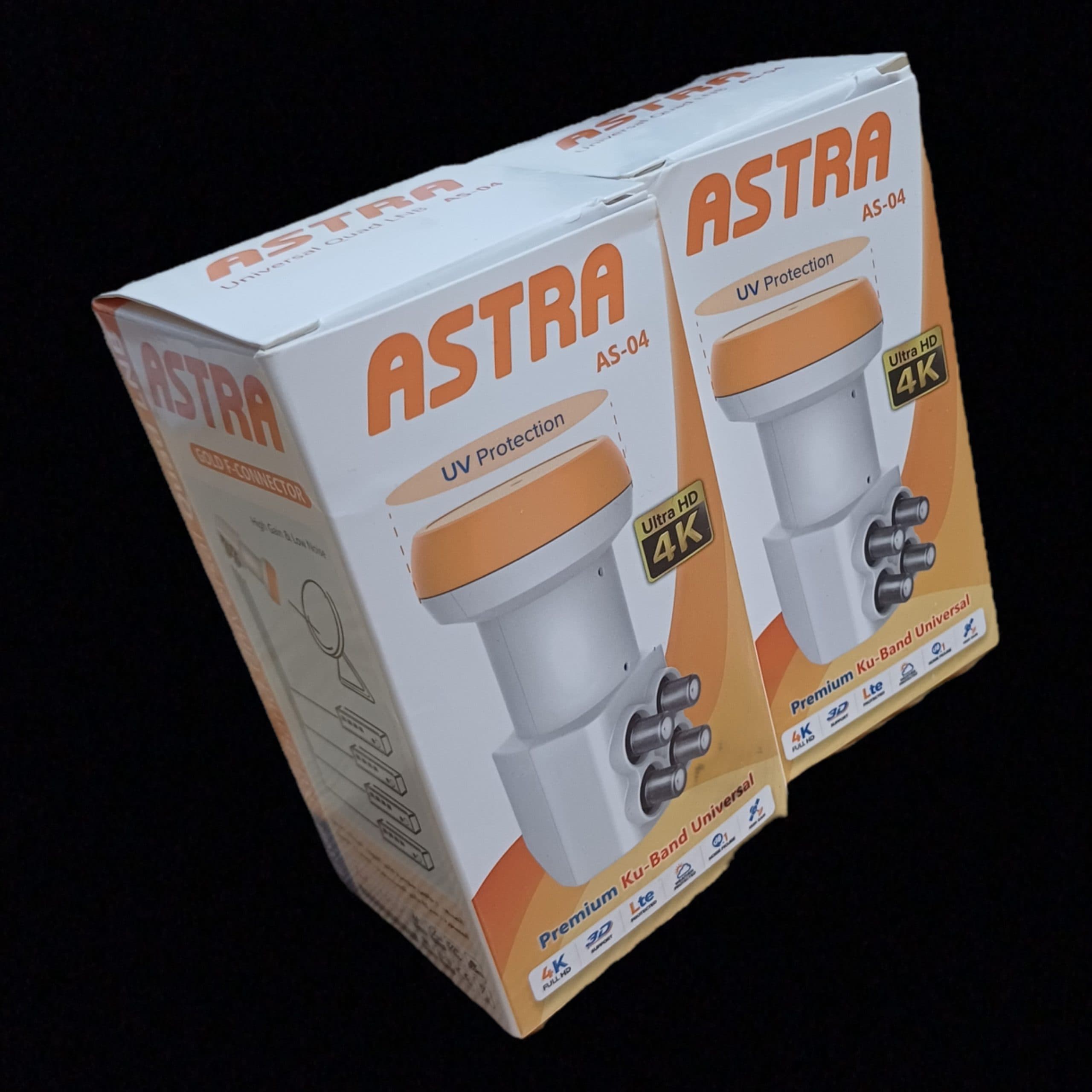 گیرنده ال AS-04 پرمیوم آسترا چهار سوزنه فورکی ASTRA 4K — تصویر ۲