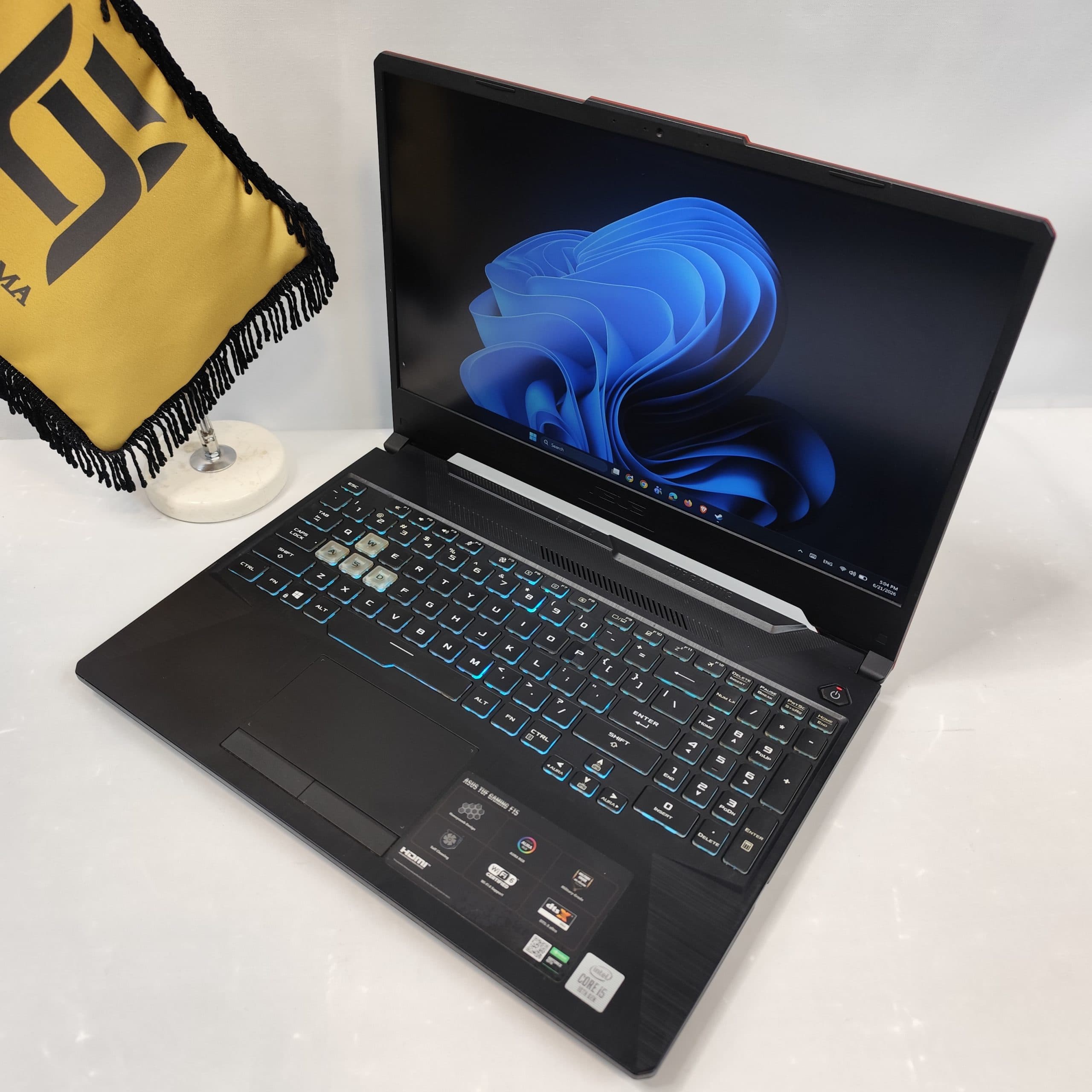 لپ تاپ Asus Tuf Gaming F15 FX506Li پردازنده Core i5 نسل ده چهارگیگ گرافیک مجزا — تصویر ۷