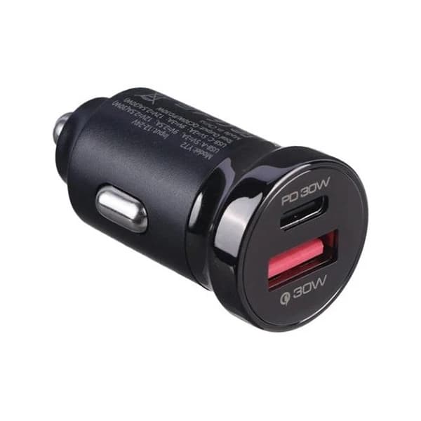 شارژر فندکي 60 وات دو پورت برند YESIDO مدل Y72 به همراه کابل USB-C — تصویر ۵