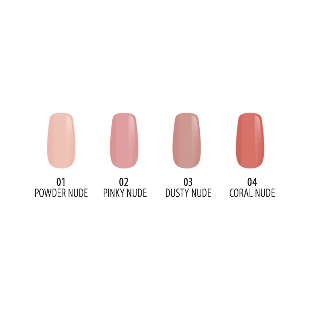 لاک ناخن نود گلدن رز مدل Nude Look — تصویر ۴