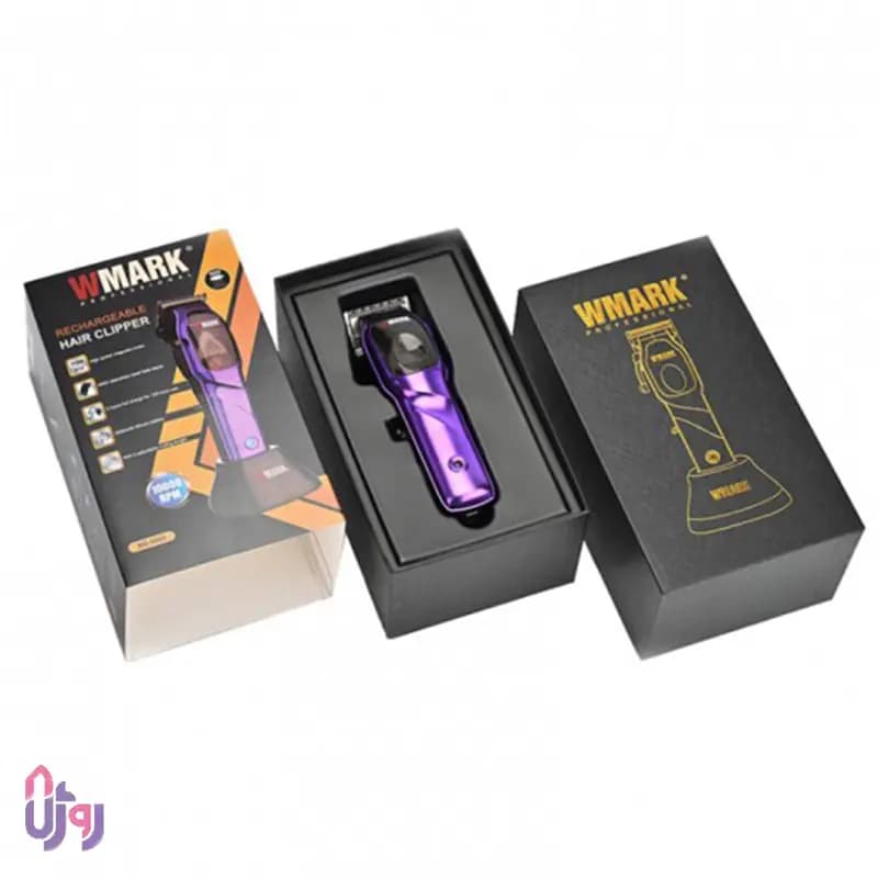 ماشین اصلاح خط زن حرفهای دبلیومارک WMARK مدل NG-9003 — تصویر ۶