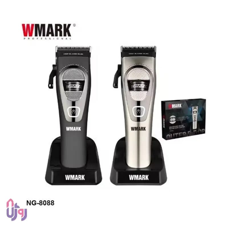 ماشین اصلاح حجم زن حرفه‌ای دبلیومارک WMARK مدل NG-8088SET — تصویر ۳