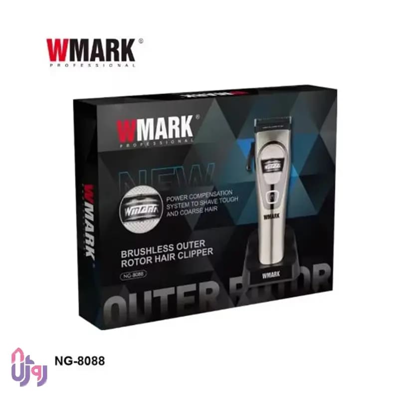 ماشین اصلاح حجم زن حرفه‌ای دبلیومارک WMARK مدل NG-8088SET — تصویر ۴