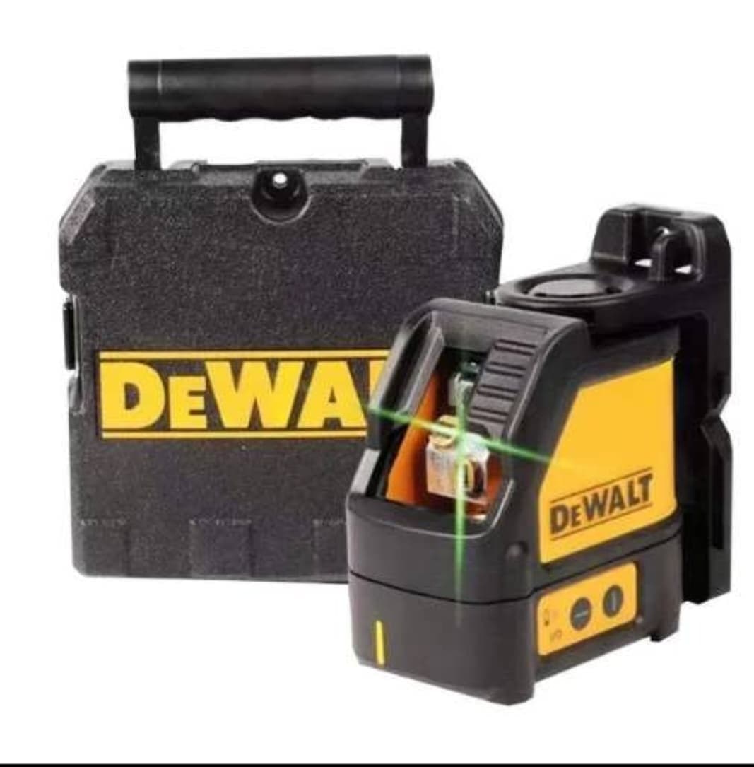 تراز لیزری دو خط طرح دیوالت نور سبز مدل DEWALT