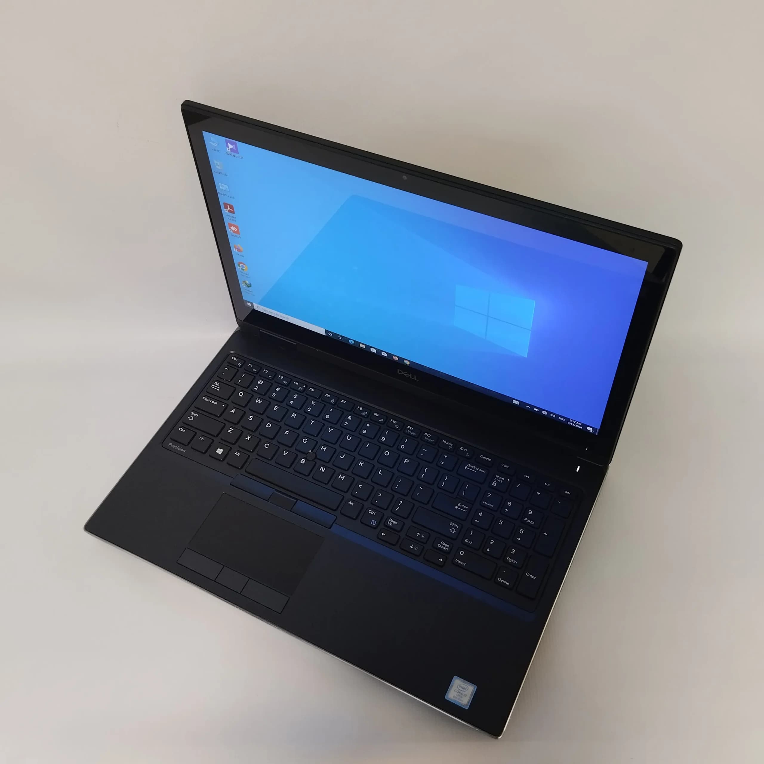 لپ تاپ Dell Precision 7530 پردازنده i7 نسل8 گرافیک 4G رم16 هارد512