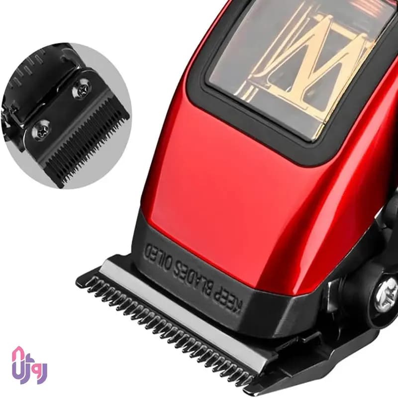ست کامل ماشین اصلاح حرفه‌ای دبلیومارک WMARK مدلNG-X1 SET — تصویر ۴