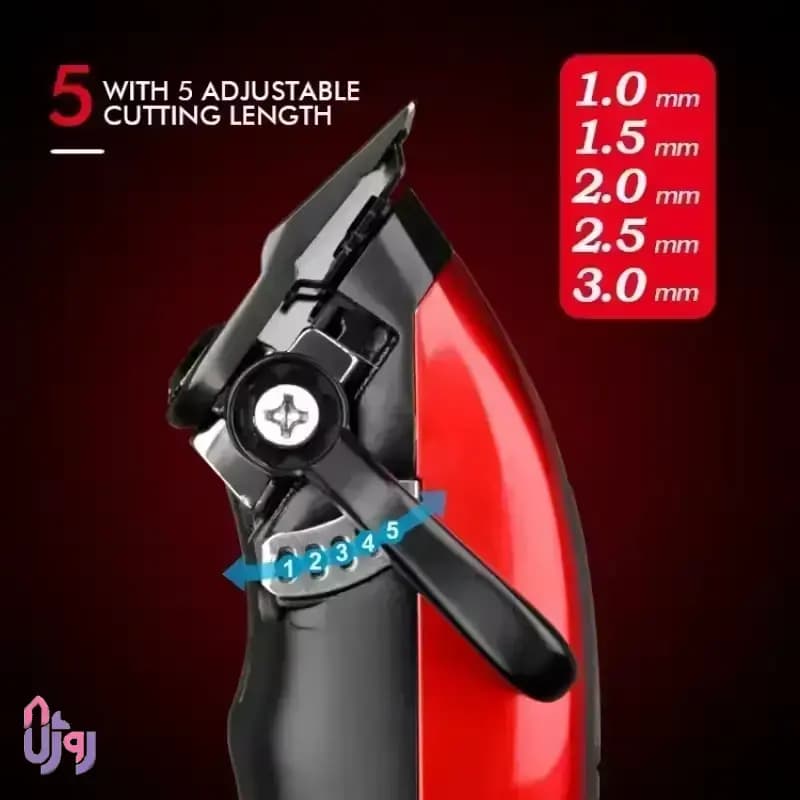 ست کامل ماشین اصلاح حرفه‌ای دبلیومارک WMARK مدلNG-X1 SET — تصویر ۷