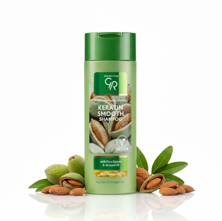 شامپو کراتین گلدن رز مدل Keratin Smooth | حجم 430 میل — تصویر ۲