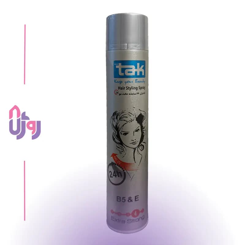 اسپری حالت دهنده مو MOOTAK موتاک مدل EXTRA STRONG شماره 4 حجم 500 میلی لیتر
