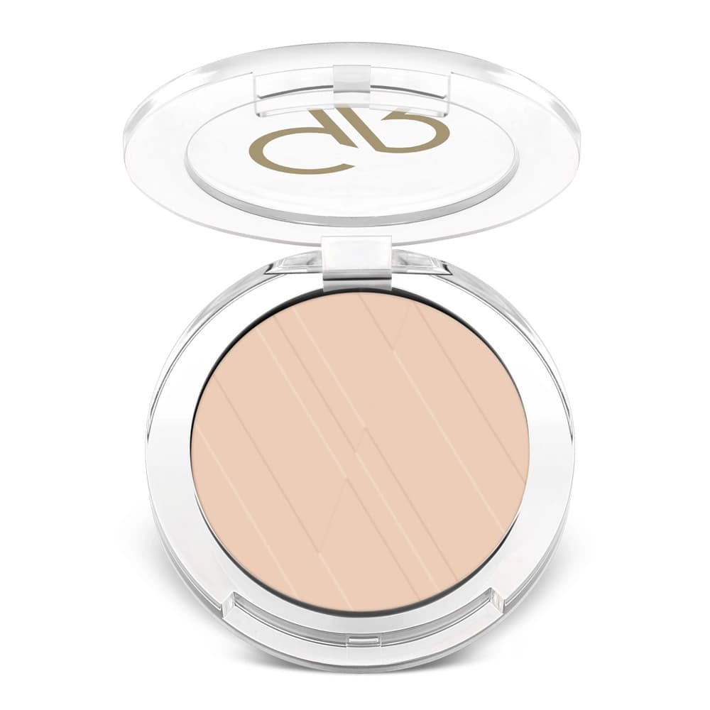 پنکک فشرده طلایی گلدن رز مدل Pressed Powder — تصویر ۹
