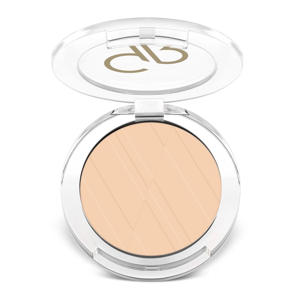 پنکک فشرده طلایی گلدن رز مدل Pressed Powder — تصویر ۸