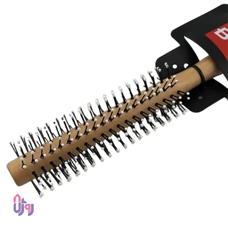 برس پیچ چوبی Box Beauty باکس بیوتی مدل B613 — تصویر ۲