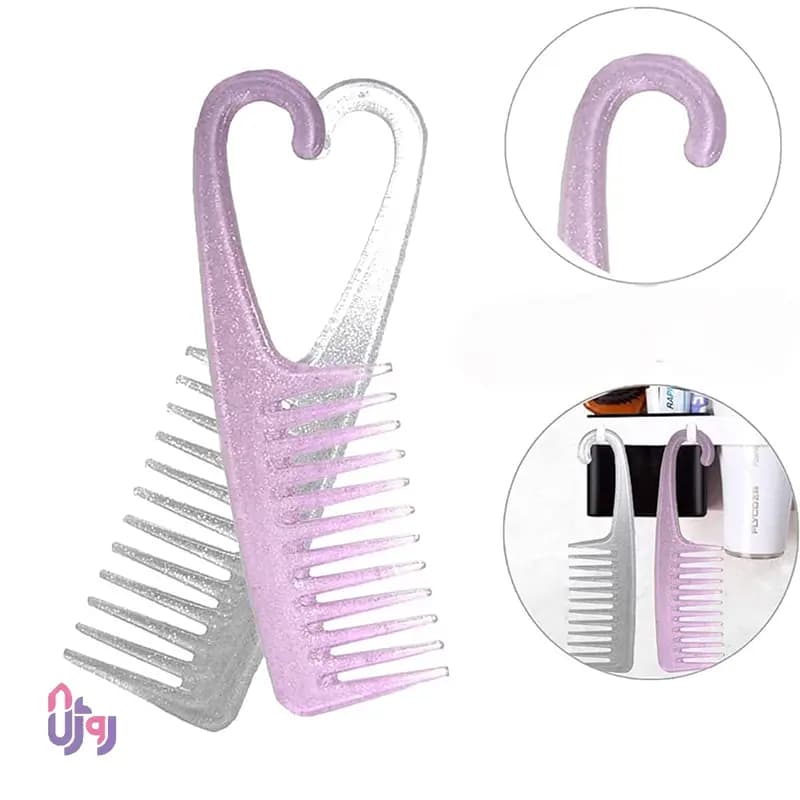 شانه فر دم عقربی اکلیلی ویورر مدل Shower Comb — تصویر ۵