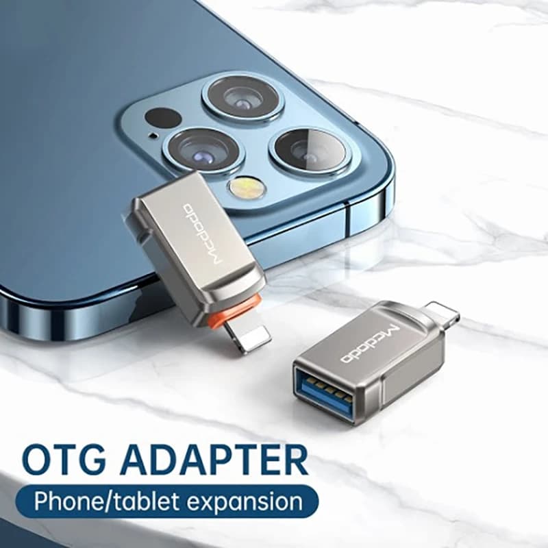OTG برند مکدودو USB به LIGHTNING — تصویر ۲