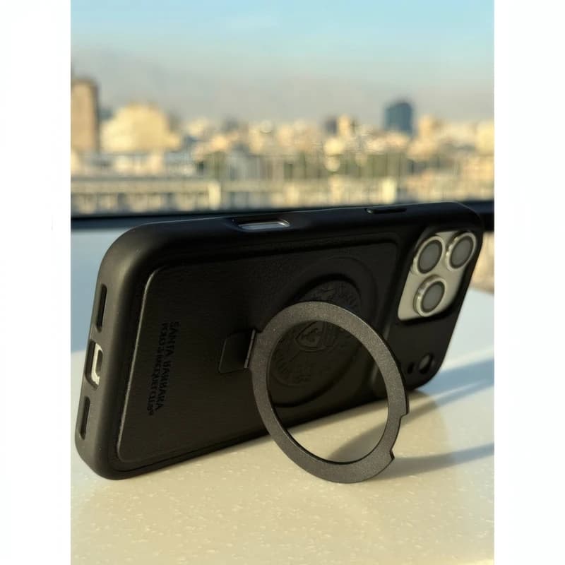 قاب آيفون 17 پرومکس برند POLO مدل PRIMO رنگ قهوه اي — تصویر ۴