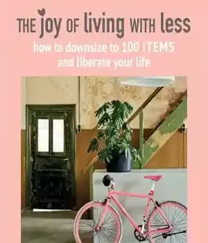 دانلود کتاب The Joy of Living with Less: How to downsize to 100 items and liberate your life – لذت…