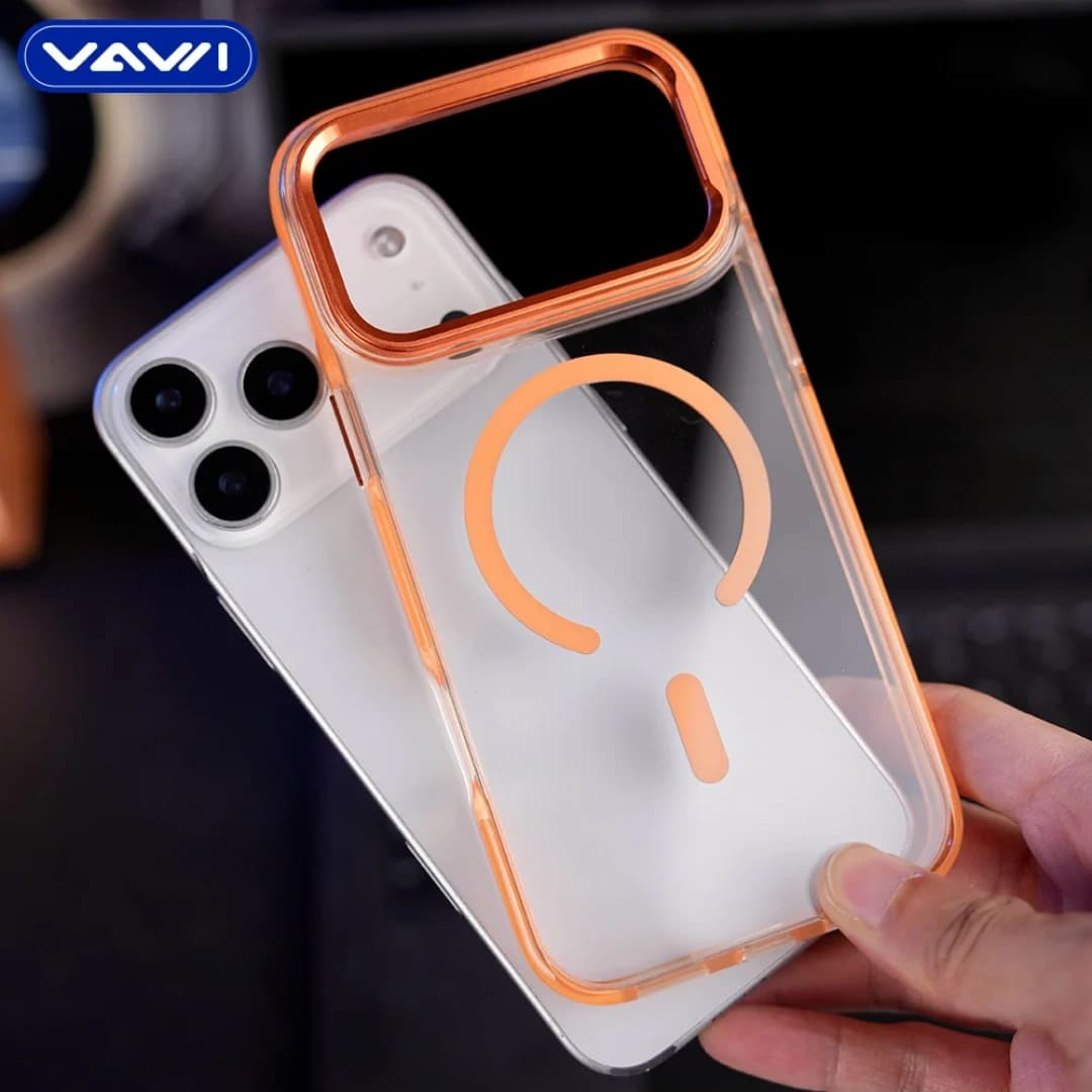 قاب آيفون 17 پرومکس برند VAWI مدل crystal sheild — تصویر ۴
