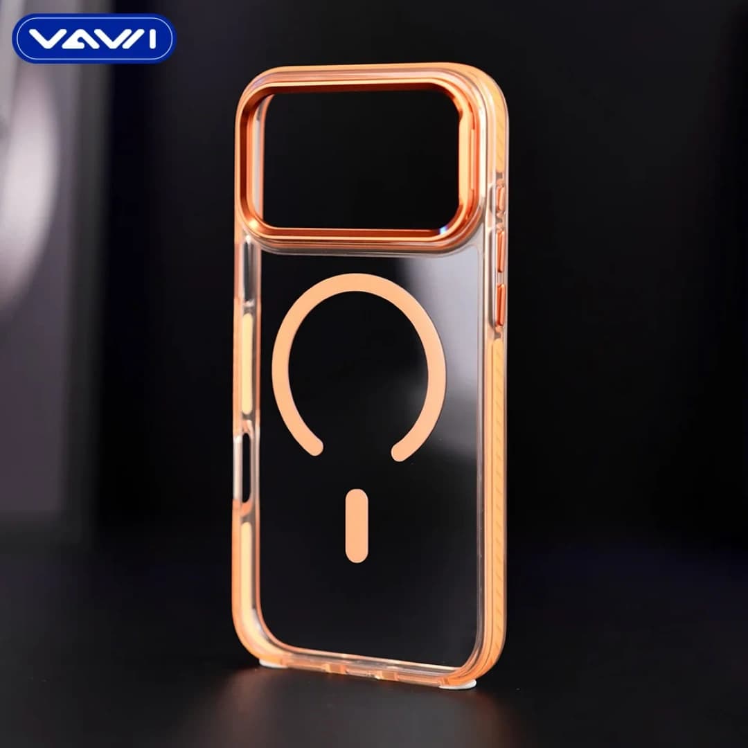 قاب آيفون 17 پرومکس برند VAWI مدل crystal sheild — تصویر ۶