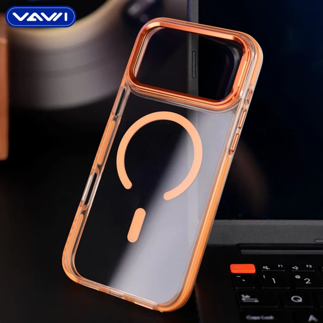 قاب آيفون 17 پرومکس برند VAWI مدل crystal sheild — تصویر ۵