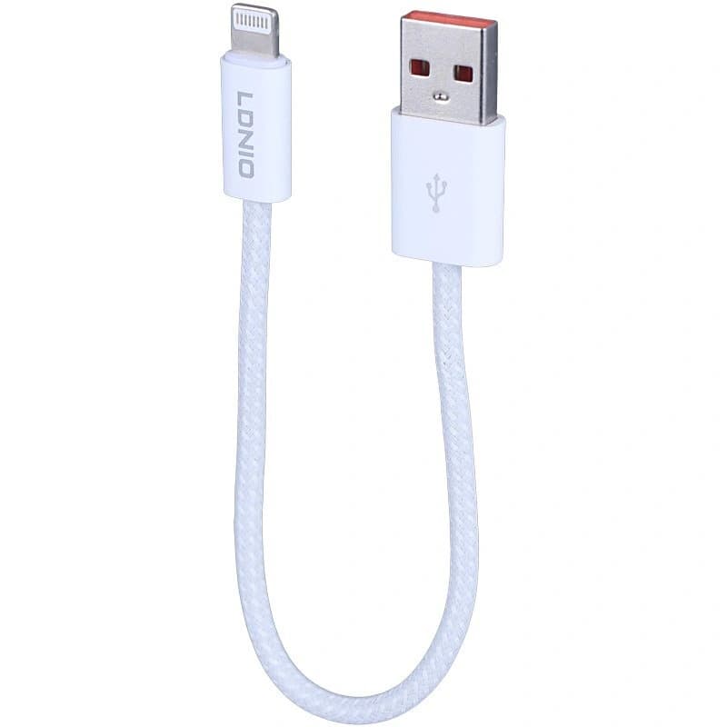 کابل 20 سانتي برند LDNIO لايتنينگ به USB مدل LS901