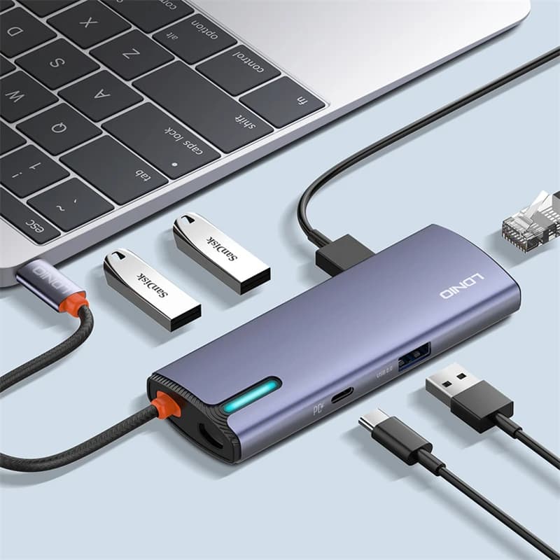 هاب برند LDNIO مدل DS-16U — تصویر ۷