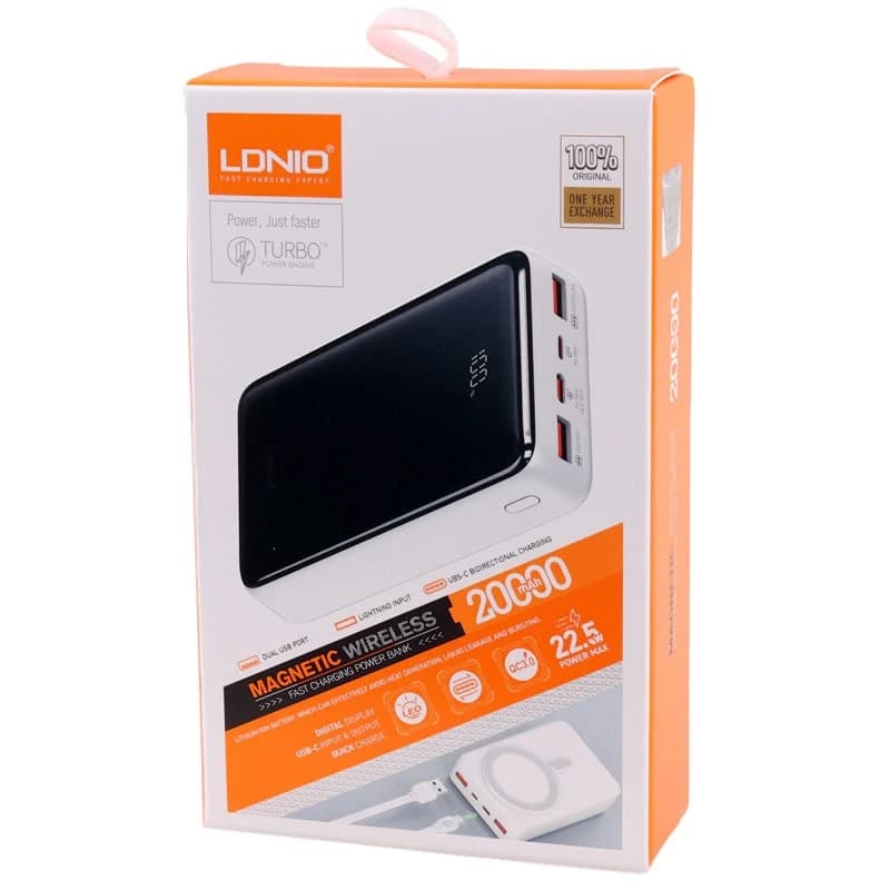 پاوربانک 20000mAh برند LDNIO مدل PQ18 — تصویر ۵
