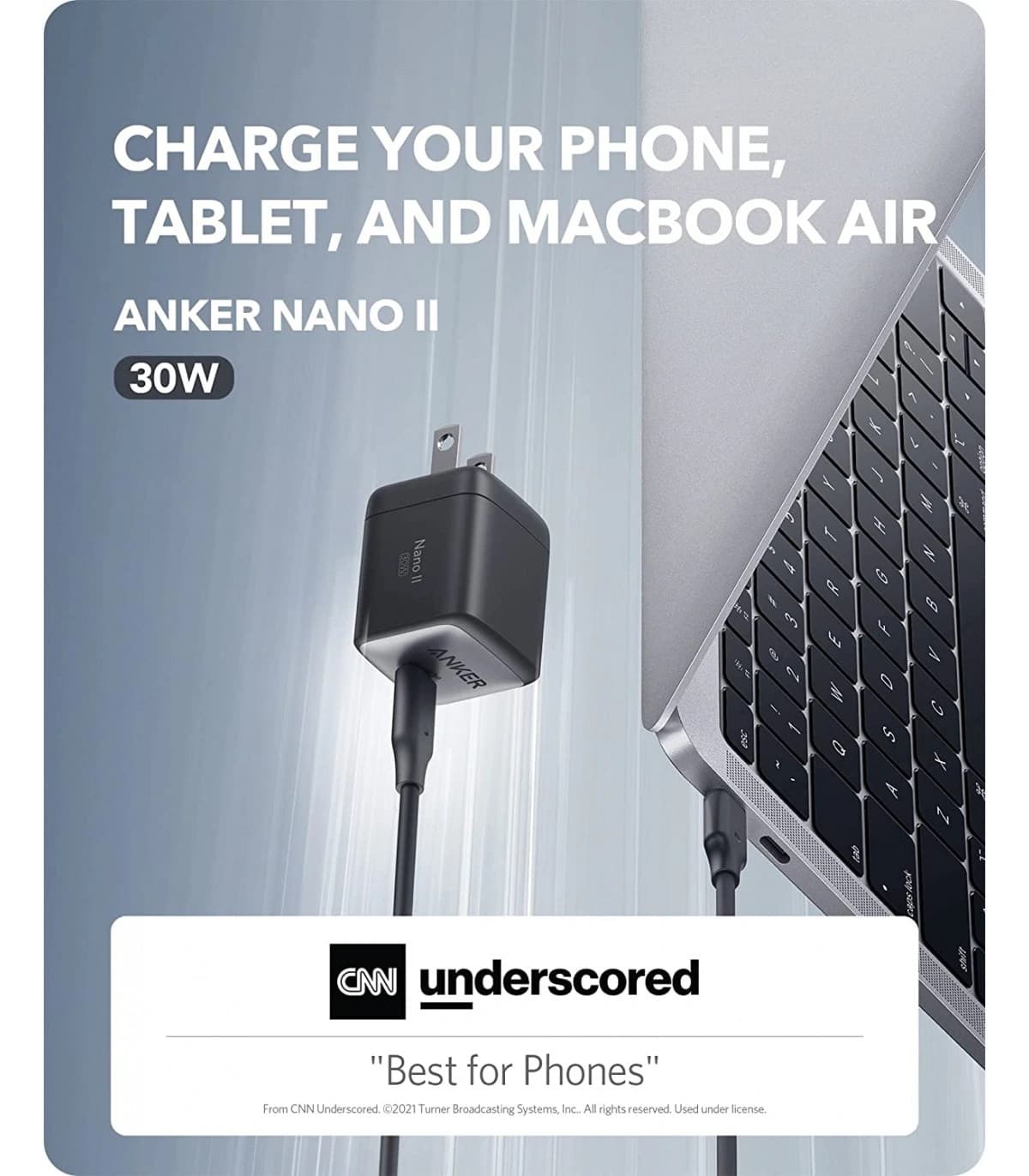 آداپتور برند ANKER مدل B2698 -ZOLO توان 30W — تصویر ۶
