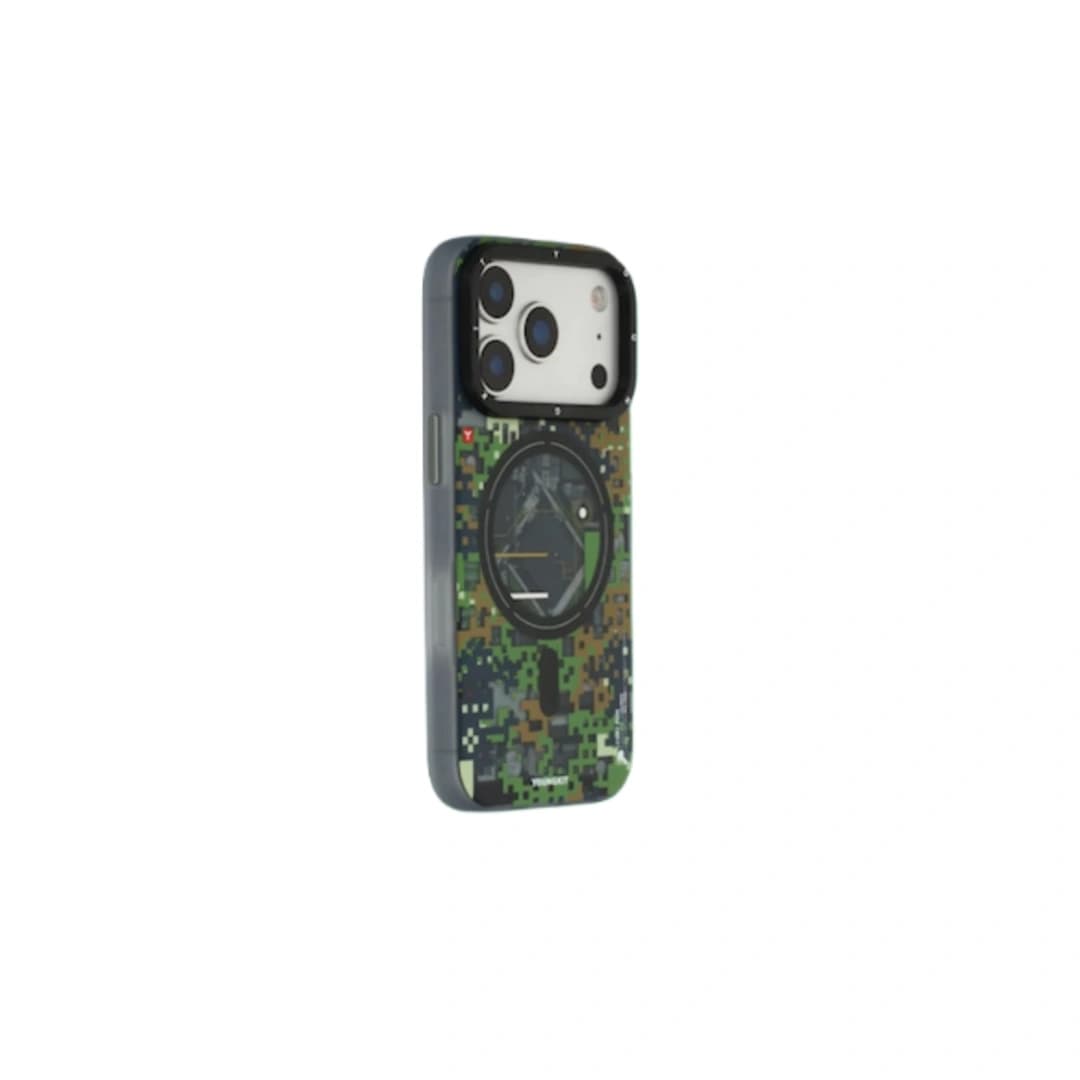 قاب آيفون 17پرومکس برند YOUNGKIT مدل CAMOUF 3D — تصویر ۳