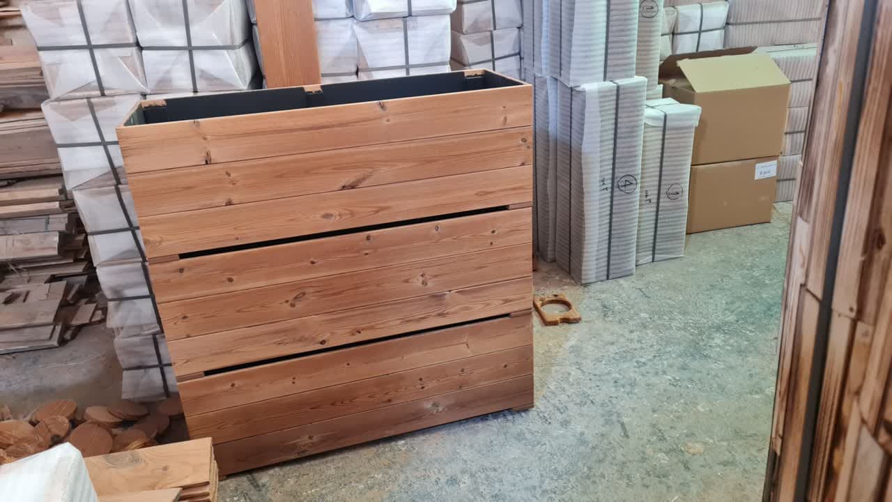 فلاور باکس مستطیلی ترموود-مدلX90-30-30