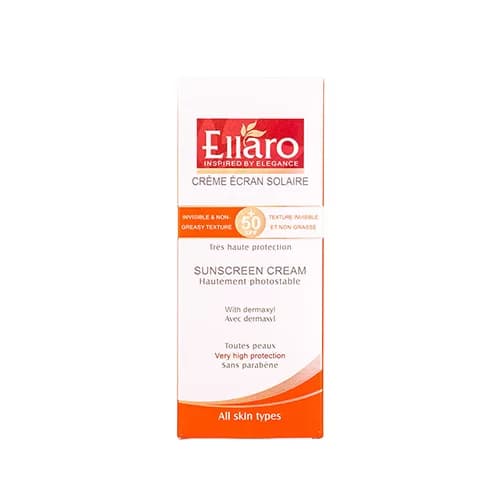کرم ضد آفتاب بی رنگ الارو با SPF50 مناسب انواع پوست 40 میلی لیتر — تصویر ۴