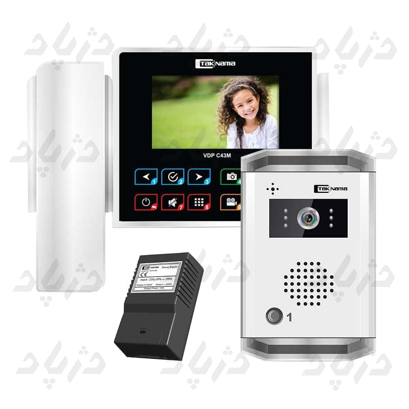 پک یک واحدی آیفون تصویری تکنما C43 — تصویر ۲