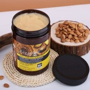 ماسک مو تقویت کننده لایتنس مدل Argan Oil بدون سولفات مناسب انواع مو — تصویر ۲