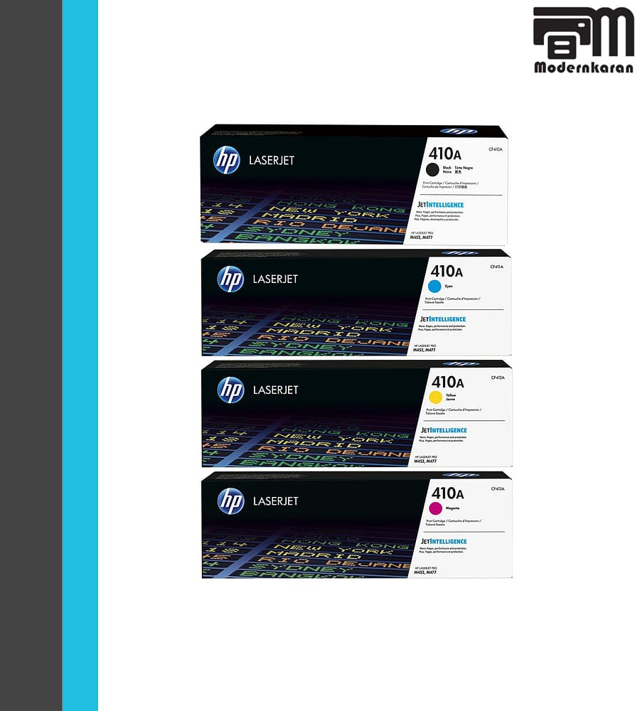 ست کارتریج رنگی HP 410A Cartridge